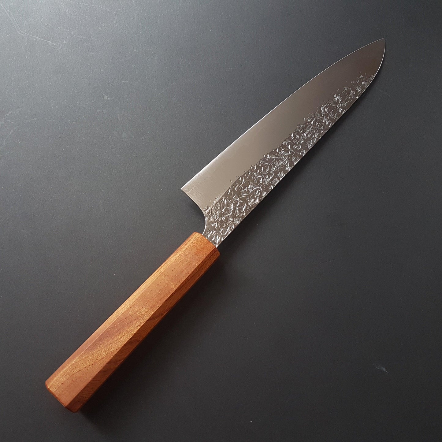 Gyuto knife, SG2 powder steel, tsuchime finish - Yu Kurosaki