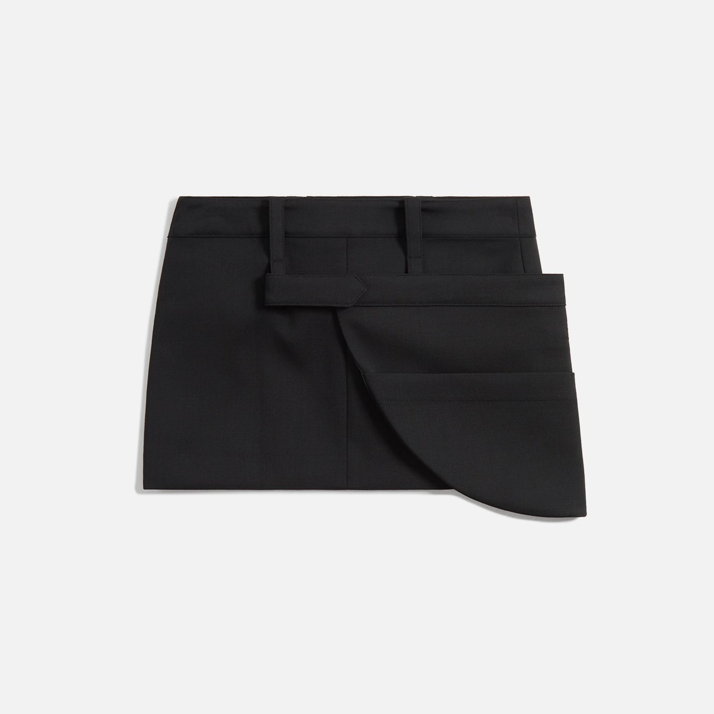 Coperni Utilitary Mini Skirt - Black