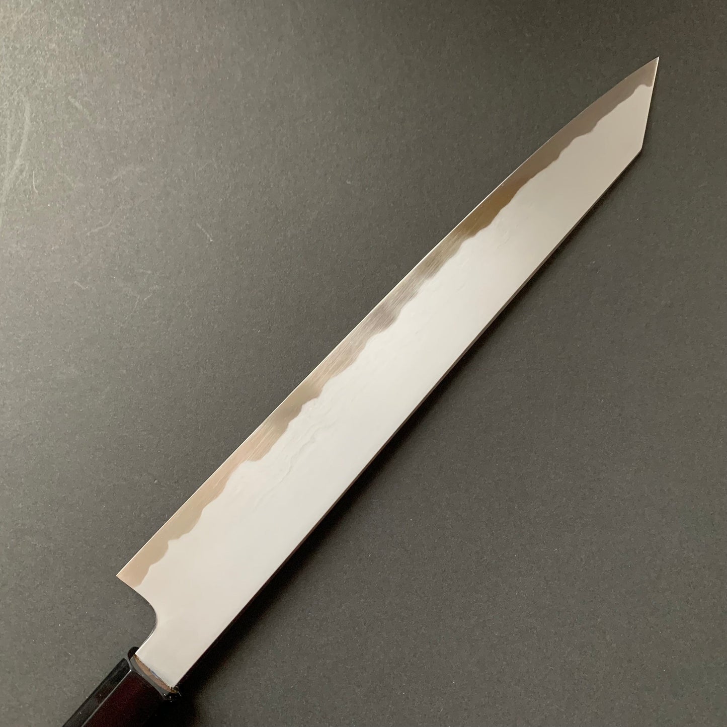Kiritsuke Sujihiki Knife, Aogami 2 with Iron cladding, Kasumi finish - Tetsujin Hamono
