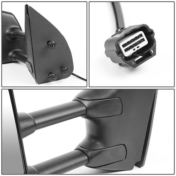 Manual Heated Towing Mirror (Left)<br>04-14 Nissan Titan, Armada