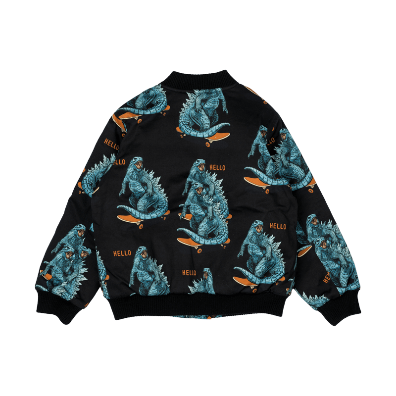 HELLO DINO ZIP FRONT JACKET