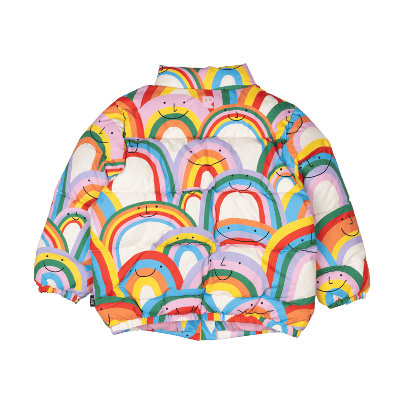 HAPPY RAINBOWS PADDED JACKET