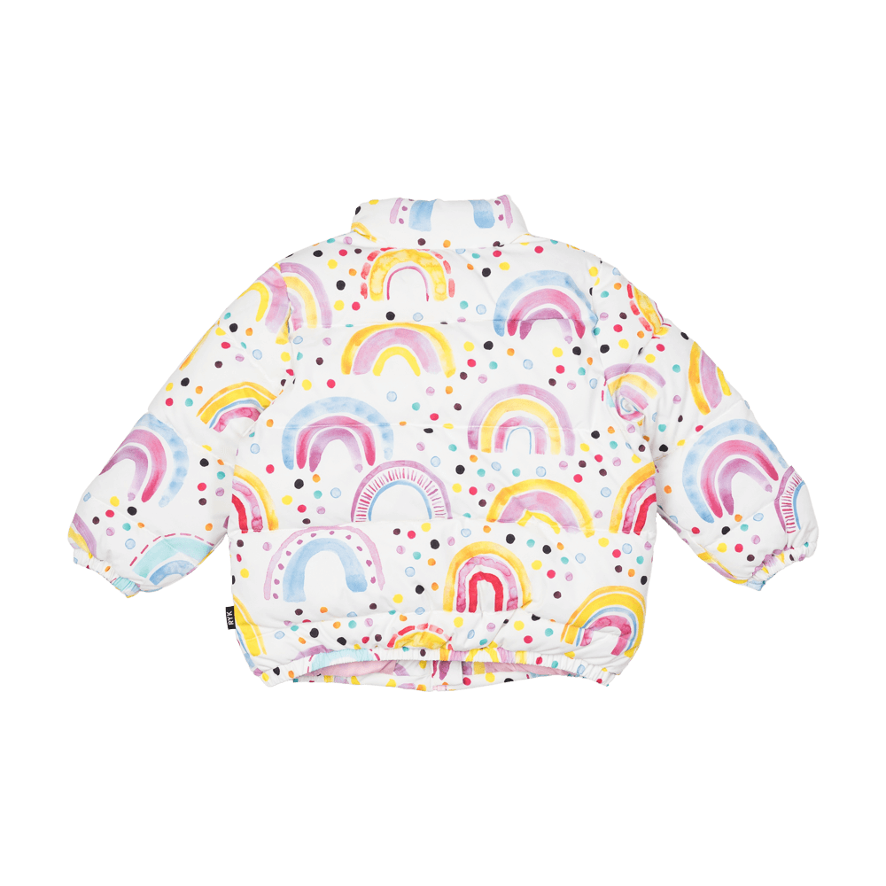 RAINBOW DREAMS PUFFER JACKET