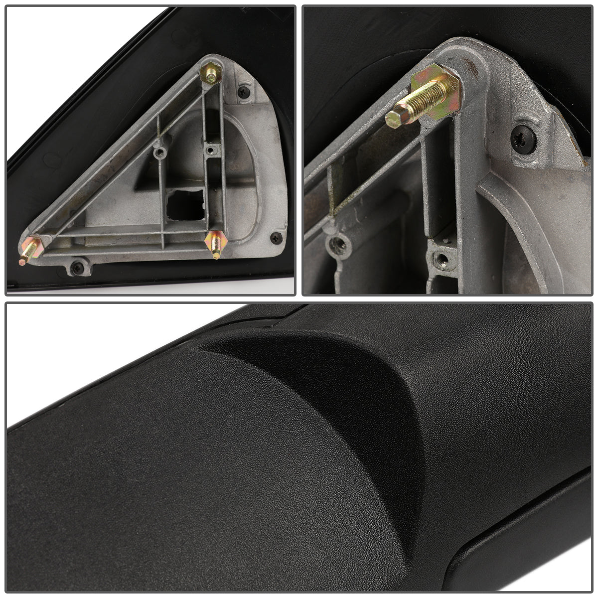 Manual Towing Mirrors (Pair)<br>02-08 Dodge Ram 1500, 03-09 Ram 2500