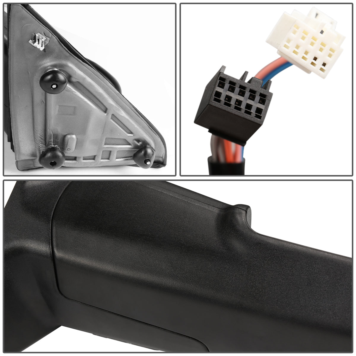 Powered Heated Towing Mirrors (Pair)<br>09-16 Dodge Ram 1500, 10-16 Ram 2500-5500