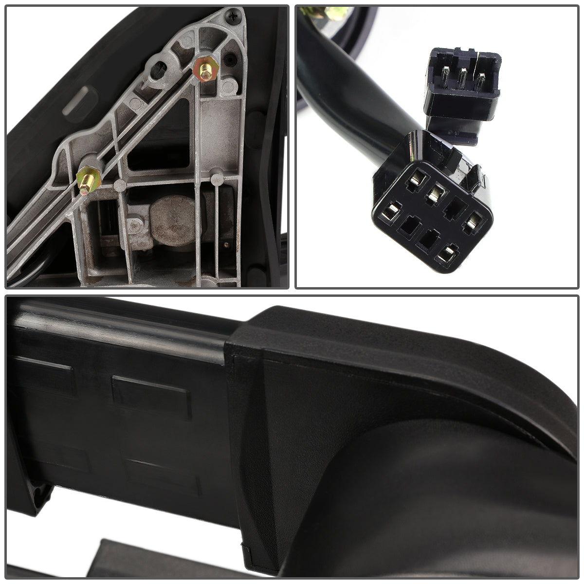 Chrome Powered Heated Towing Mirrors (Pair)<br>99-06 Chevy Silverado, GMC Sierra