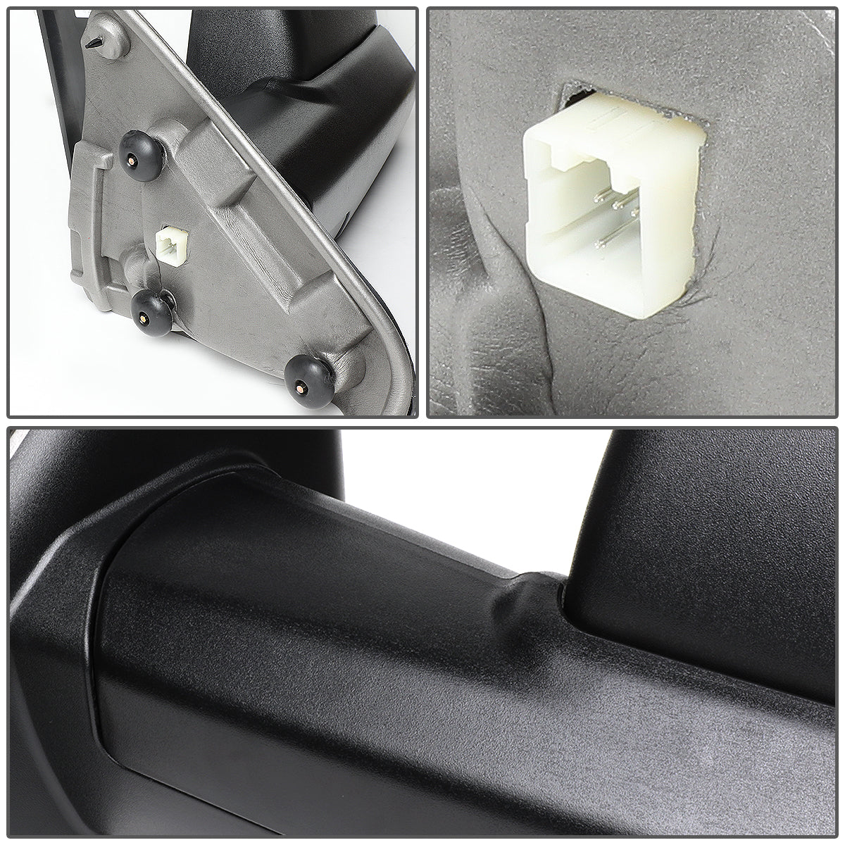 Powered Heated Towing Mirrors (Pair)<br>02-08 Dodge Ram 1500, 03-09 Ram 2500 3500