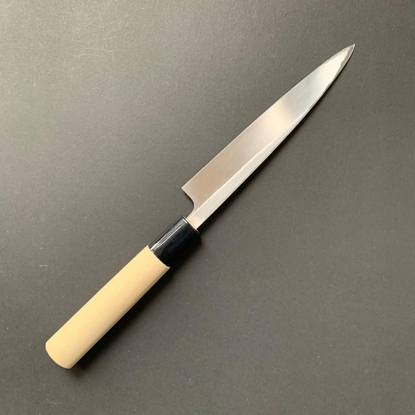 Kaisaki Knife, Stamped Shirogami 2 Carbon Steel, Iron Clad, Polished Finish - Ittetsu
