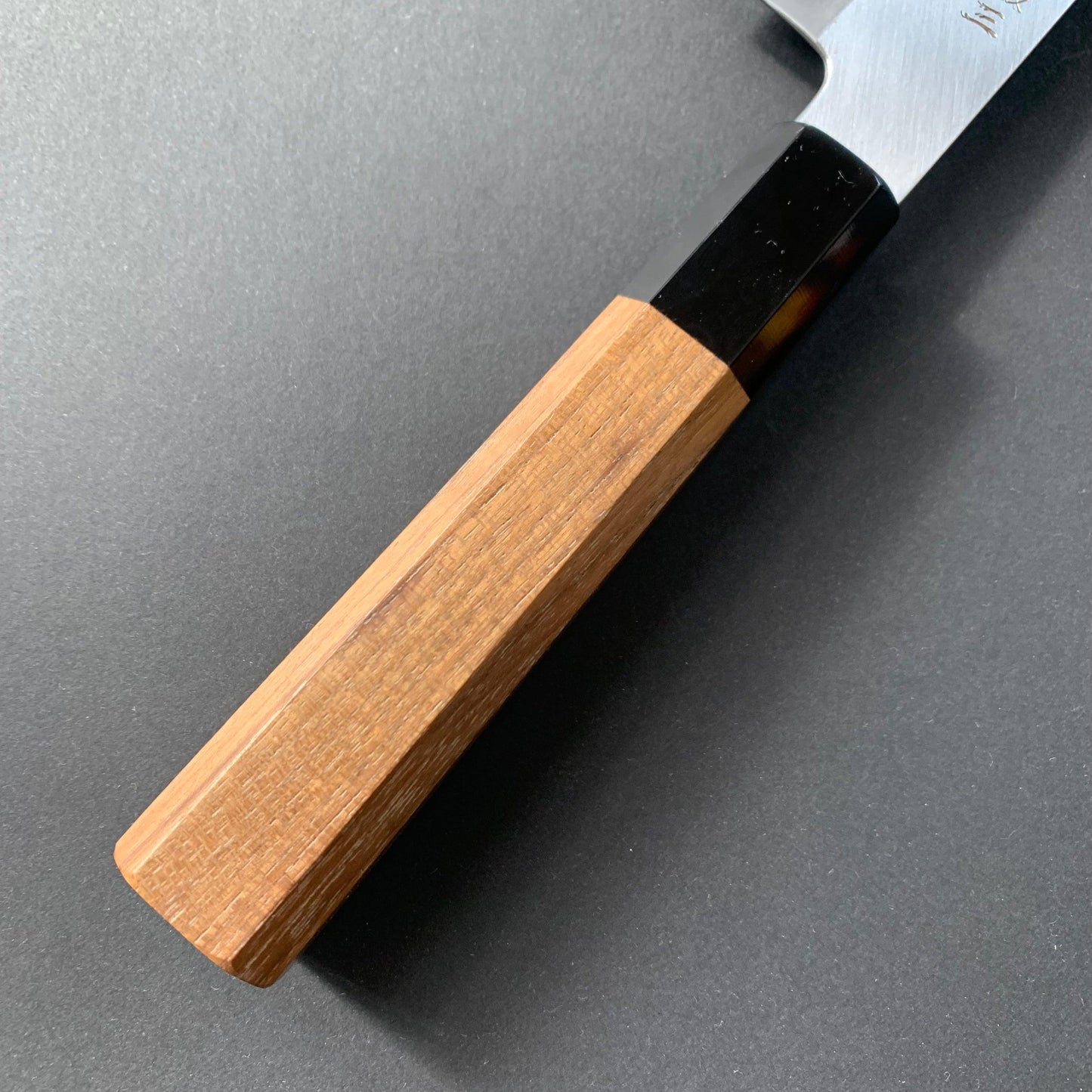 Santoku knife, Ginsan stainless steel, polished finish - Nakagawa Hamono