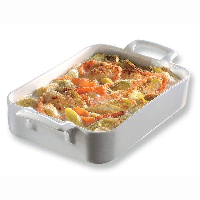 Revol Belle Cuisine Rectangular Roasting Dish 2.5L - White