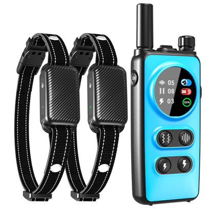 Cicpap Wireless Dog Fence for 2 Dogs, Training Collar with Remote, 2 Collars