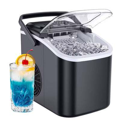 EUHOMY 26.5lbs Countertop Bullet Ice Maker