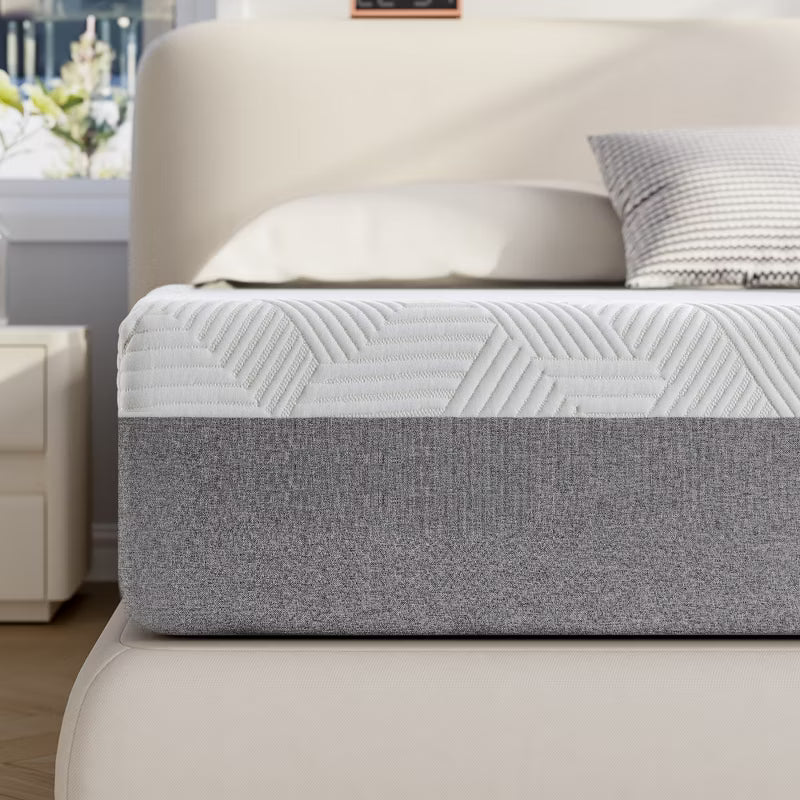 Wuleitex 14" Queen Medium Memory Foam Mattress, Quiet and Non-Disturbing for a Comfortable Night's Sleep