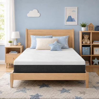 Wuleitex 12 inch Queen Gel memory sponge mattress, medium hardness, quiet sleep every day , mattress in a box