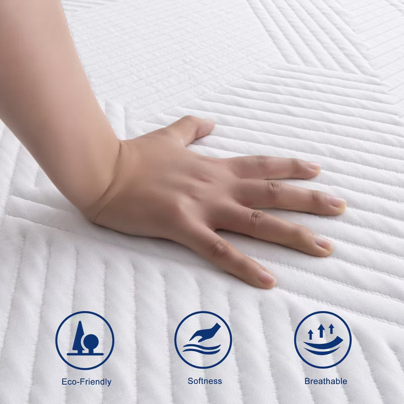 Wuleitex store 10 " Full Comfort Series gel memory foam mattress