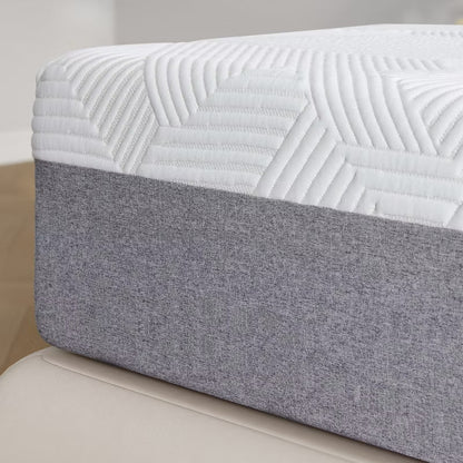 Wuleitex 14" Queen Medium Memory Foam Mattress, Quiet and Non-Disturbing for a Comfortable Night's Sleep