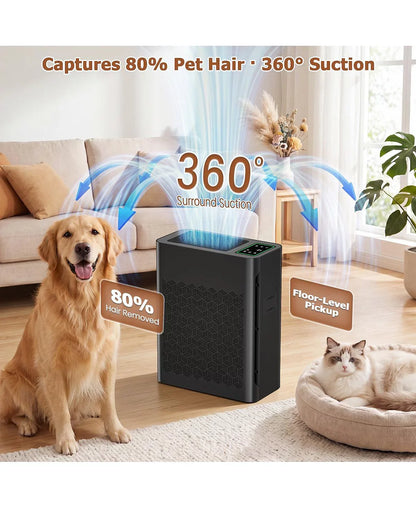 HEPA Air Purifier for Large Rooms and Pet Homes