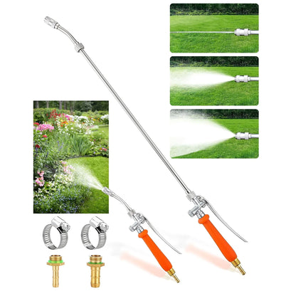 Fixdono Stainless Steel Watering Wand, 29 Universal Sprayer Wand Replacement, Perfect for Garden