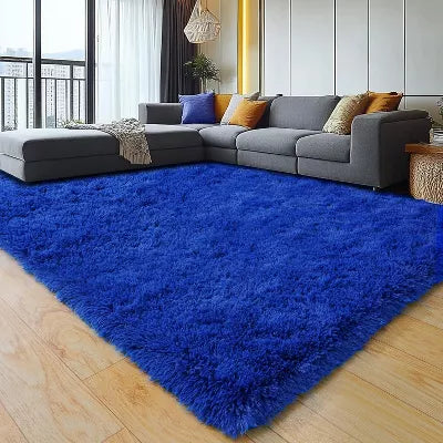 LOVEVOOK 5x7 Feet Cream White Area Rugs for Living Room Bedroom, Non-Slip Fluffy Soft Shag Rug, Plush Carpet for Home Dorm Decor Aesthetic