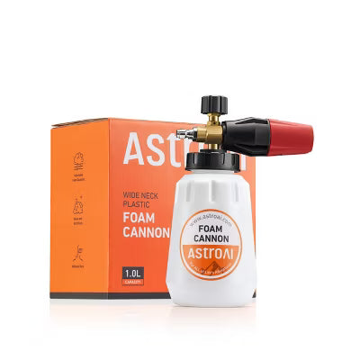 AstroAI Pressure Washer Foam Cannon, Car Wash Foam Blaster Spray Adjustable Snow Foam Lance with 1/4" Quick Connector