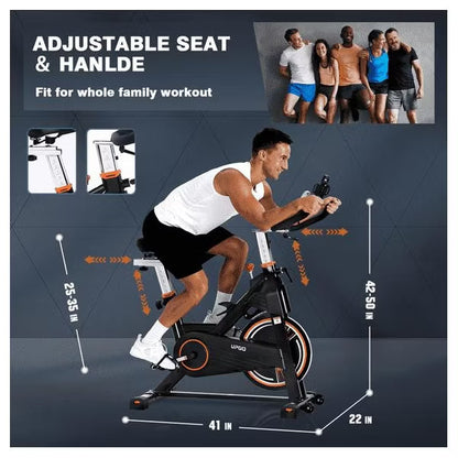 YOSUDA Pro Plus Magnetic Exercise Bike- Indoor Cycling Stationary Bike 350 lbs Weight Capacity