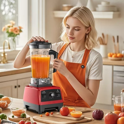 Teendow ONSON 1800W Kitchen Blender for Smoothies and Shakes with Portable Cup, 68oz Large Capacity Ice Crusher Countertop Blender for Smoothies