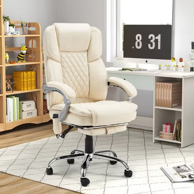 EROMMY Ergonomic Heated Massage Executive Chair