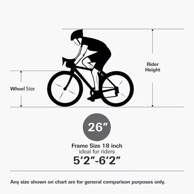 Hykolity 27.5-Inch Mountain Bike, Adult Bicycle Man Woman, Steel Full Suspension, 18-Speed, Adjustable Saddle, Linear Pull Brakes, Alloy Rims, Black