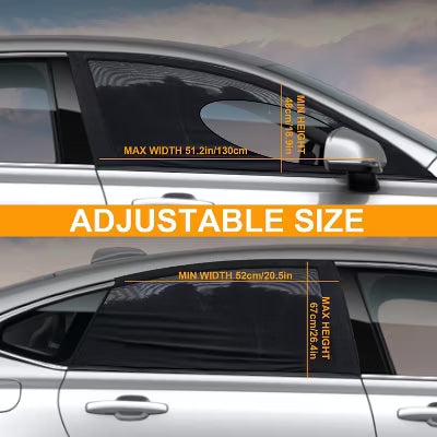 AstroAI Car Window Sun Shade For Baby, Front Side 29.5" X 35.4" 2 Pack