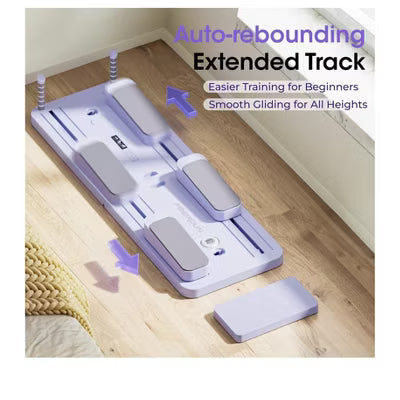 FEIERDUN Foldable Pilates Reformer, Perfect Valentine's Day Gift for Fitness Lovers, Portable Pilates Board for Full Body Workout