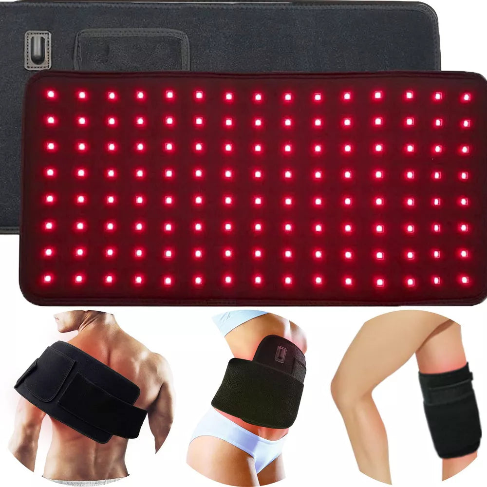 Morfone 850nm Infrared Timed Heat Therapy Pad for Relieving Shoulder Back and Knee Pain