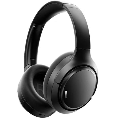 Hybrid ANC Over-Ear Headphones: -50dB Noise Cancel, Hi-Res Audio, 120H Playtime, 6 ENC Mics, Bluetooth | Travel/Home/Office