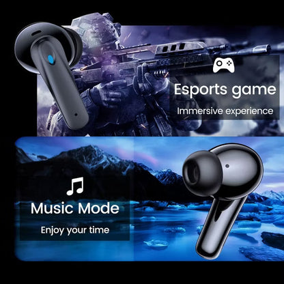 Wireless Bluetooth Earbuds, Hi-Fi Stereo, Touch Control, Waterproof, Wireless Charging, Mic, for iPhone Samsung Android