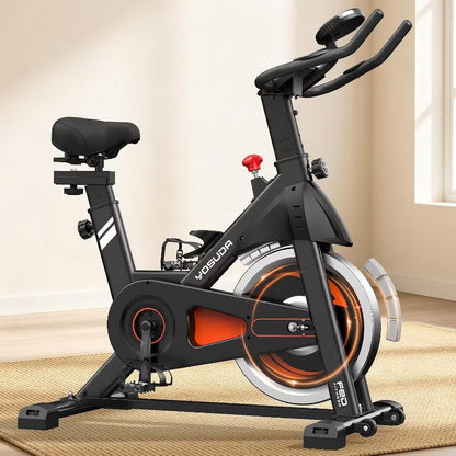 YOSUDA PRO Magnetic Exercise Bike | Indoor Cycling Bike Stationary with Comfortable Seat Cushion