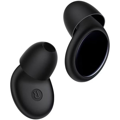 55dB Noise Cancelling Ear Plugs, Reusable Silicone Sleeping Earplugs with 7 Tips Case, for Snoring, Side Sleepers, Concerts, Travel