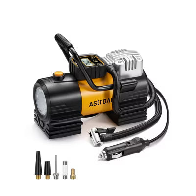 AstroAI Tire Inflator Portable Air Compressor 150 PSI 12V DC Tire Pump for Car