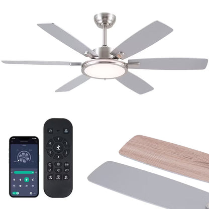 52 Inch Ceiling Fan with Light and Remote