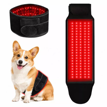Morfone 660nm+850nm Pet Red Light Therapy Pad Infrared Light Therapy Wrap for Dogs & Cats