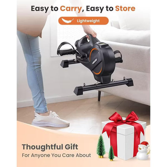 YOSUDA Under Desk Bike Pedal Exerciser - Magnetic Mini Exercise Bike