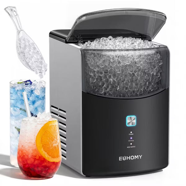 EUHOMY Pearl L1 Max 35lbs Countertop Nugget Ice Maker