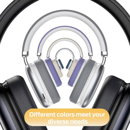 SY-BT1632 Starlight Over-Ear Bluetooth Headphones: 40mm Bass Driver, Bluetooth 5.3 Dual-Mode, 40hr Battery, Comfort Fit
