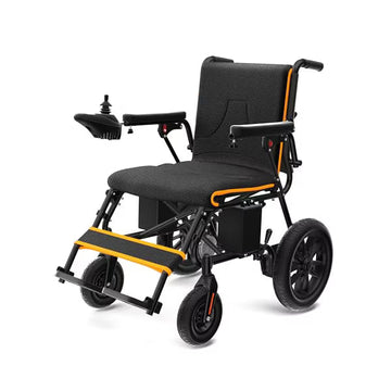 KERDOM Electric Wheelchairs for Adults Lightweight Foldable, 500W Dual Motors Power Wheelchair, All Terrain Travel Motorized Wheelchairs for Seniors