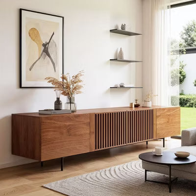 Gaoyangjiaju 94.48", TV Console Cabinet for Living Room or Bedroom