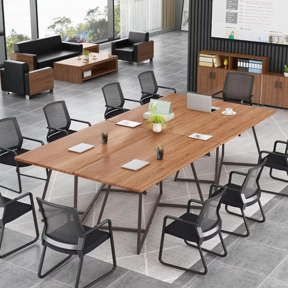 Hooseng Long Dining Table, Multifunctional Console, Kitchen Table with Sturdy Metal Frame, Small Space Tall Table, 71-Inch Dining Table