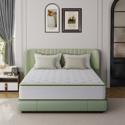 Swedrea Hybrid Mattress Medium Anti Static Cooling Gel Memory Foam Antisensitivity in White