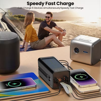 YOMA TK-DX196 New 60000mAh Portable Mobile Power Bank, With LED Power Indicator, Suitable For Mobile Phones, Tablets, Outdoor Trips