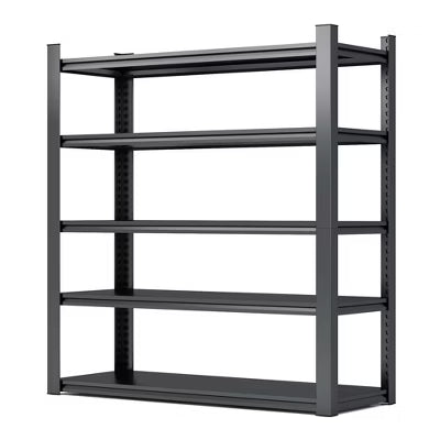 VIYET 72"H 5-Tier Heavy-Duty Metal Storage Shelves - 2000LBS Total, 47.2"W×23.6"D Extra-Spacious Adjustable, for Garage/Kitchen/Gym/Warehouse