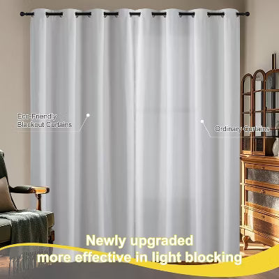 NICETOWN Blackout Curtain Panels Thermal Insulated Window Curtains for Bedroom Living Room 2 Pack