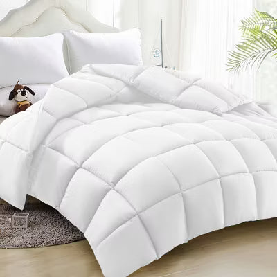 LIKEPAY Luxury Solid Down Alternative Machine Washable Comforters