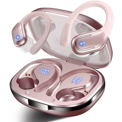 VEATOOL X7 Wireless Earbud, 80Hrs Bluetooth 5.3 Headphones IP7 Waterproof for Sport, Running Wireless Earphones with ENC Noise Cancelling Mic